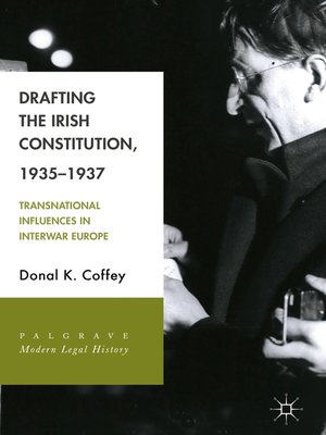 cover image of Drafting the Irish Constitution, 1935–1937